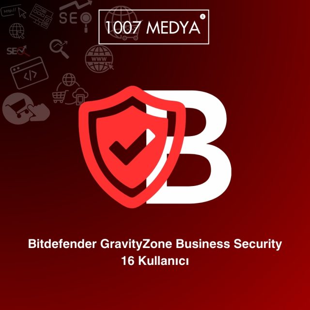 1 Yıllık Bitdefender 16 Kullanıcı Antivirüs