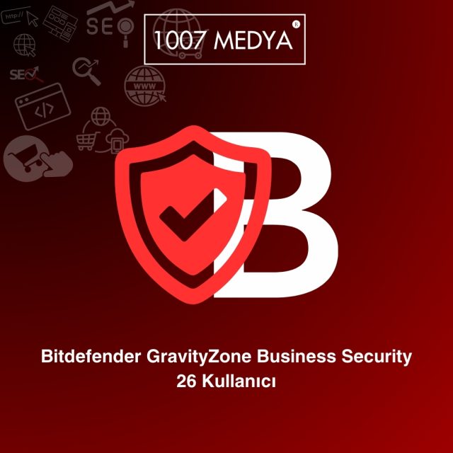 1 Yıllık Bitdefender 26 Kullanıcı Antivirüs